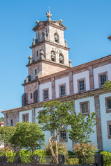 Fototapeta na wymiar Iglesia de Nuestra Señora de la Asunción de Cangas de Onís