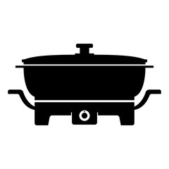 Electric skillet, shade picture