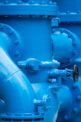 Obraz premium Hydraulikleitungen