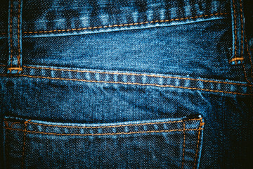 texture of denim and stitch for vintage background