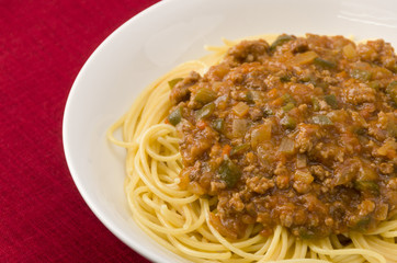 ミートソーススパゲッティ