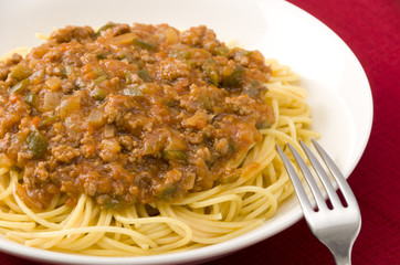 ミートソーススパゲッティ