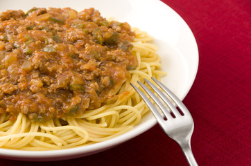 ミートソーススパゲッティ