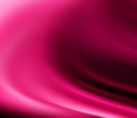 Abstract red background cloth or liquid wave illustration of wavy folds of silk texture satin or velvet material or red luxurious Christmas background