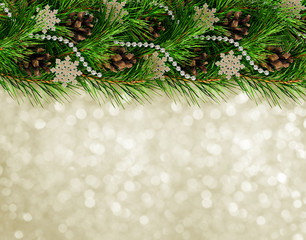 Fototapeta na wymiar Christmas background