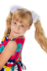 Beautiful little girl