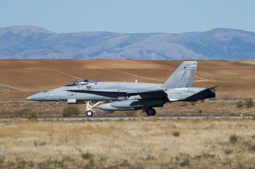 Fototapeta na wymiar F-18