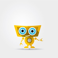 orange Cartoon Character Cute