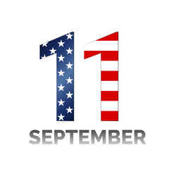 Patriot Day USA vector illustration. September 11.