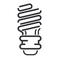 Saving bulbs vector icon