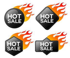 Hot sale fire labels set