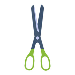 Scissor vector illustration and scissor vector office tool. Simple label sharp scissor vector and cut scissor vector. Scissor vector simplicity haircut dividing and hair work steel hairdresser.