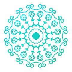 Floral mehendy lower pattern ornament. Vector illustration mehendy pattern asian textile style india tribal ornate. Ethnic ornamental lace vintage mehendy pattern mandala flower abstract textile