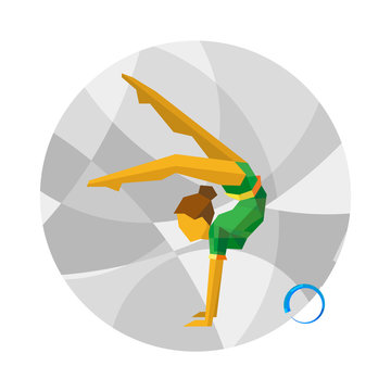 Rhythmic Gymnastics with ball