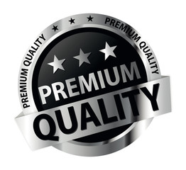 Premium Quality. Button. 