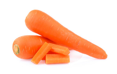 Carrot isolated on white background