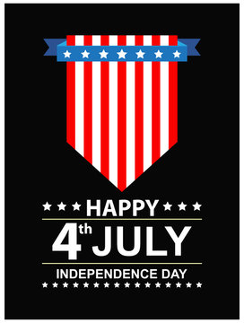 USA INDEPENDENCE DAY BLACK BACKGROUND