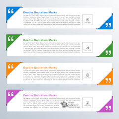 Double Quotation Marks_Text Frame #Vector Graphic