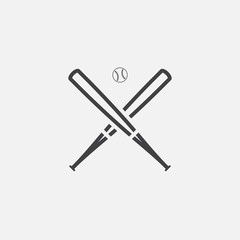baseball line icon, outline vector logo illustration, linear pictogram isolated on white