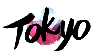 Kanji / tokyo with symbol