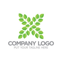 Leaf Flower Logo icon