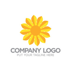 Leaf Flower Logo icon