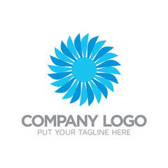 Leaf Flower Logo icon