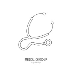 Medical diagnostic, checkup graphic design concept