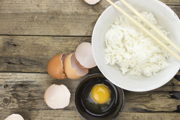 Image of Rice With Eggs.