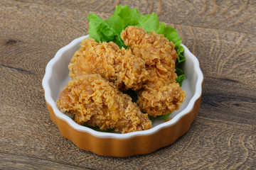 Crispy chicken wings