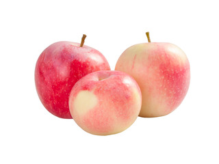 Red ripe apples