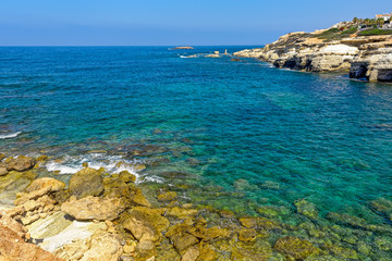 Mediterranean Sea coast of Cyprus