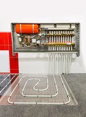 Heating floor system