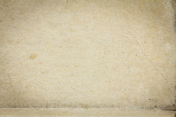 Recycled crumpled brown paper texture or paper background for design with copy space for text or image.