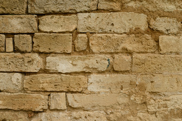 Brick texture with scratches and cracks