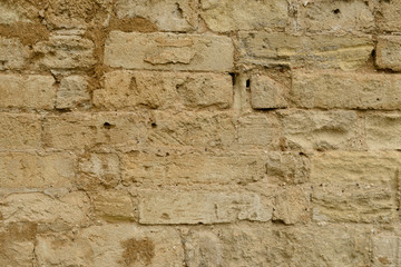 Brick texture with scratches and cracks