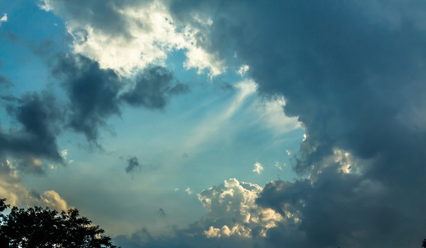 Cielo nuvoloso