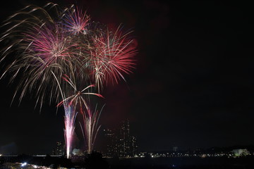fireworks, SETAGAYA TOKYO JAPAN