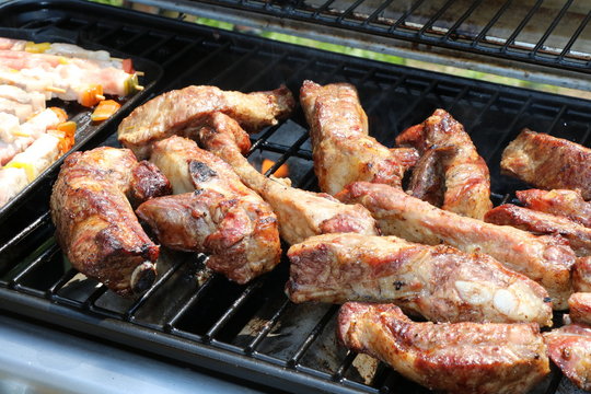 Carne di maiale grigliata
