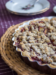 Leckerer Pflaumenkuchen / Delicious plum cake
