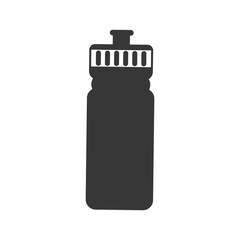 water bottle drink beverage fresh icon. Flat and Isolated design. Vector illustration