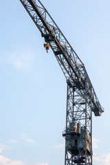 industrial crane at the docks