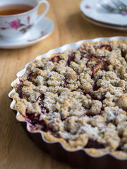 Leckerer Pflaumenkuchen / Delicious plum cake