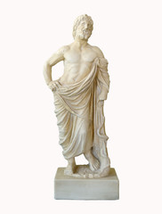 Marble greek statuette