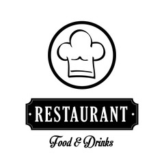 Restaurant icon concept with icon design, vector illustration 10 eps graphic.