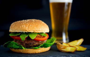 Burger und Bier