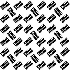 Seamless pattern credit card