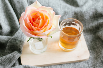 Rose tea