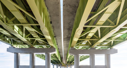 Elevated road from below