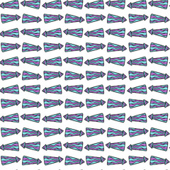 Seamless Pattern with Arrows. Vector illustration